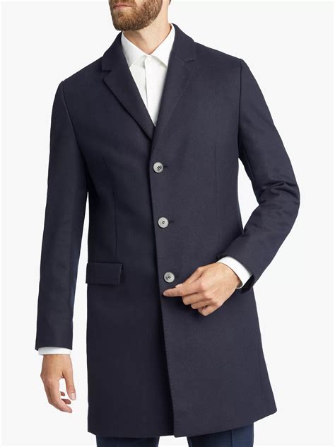 hugo boss overcoat men's.